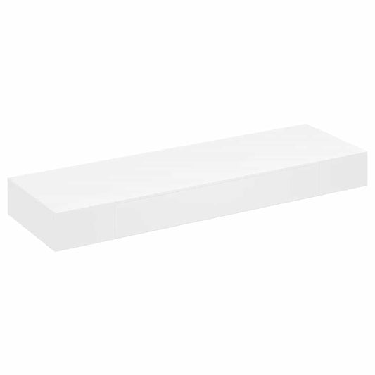 Wall Shelf | White | MDF | 80 cm | Wall mounting | Wall Shelf