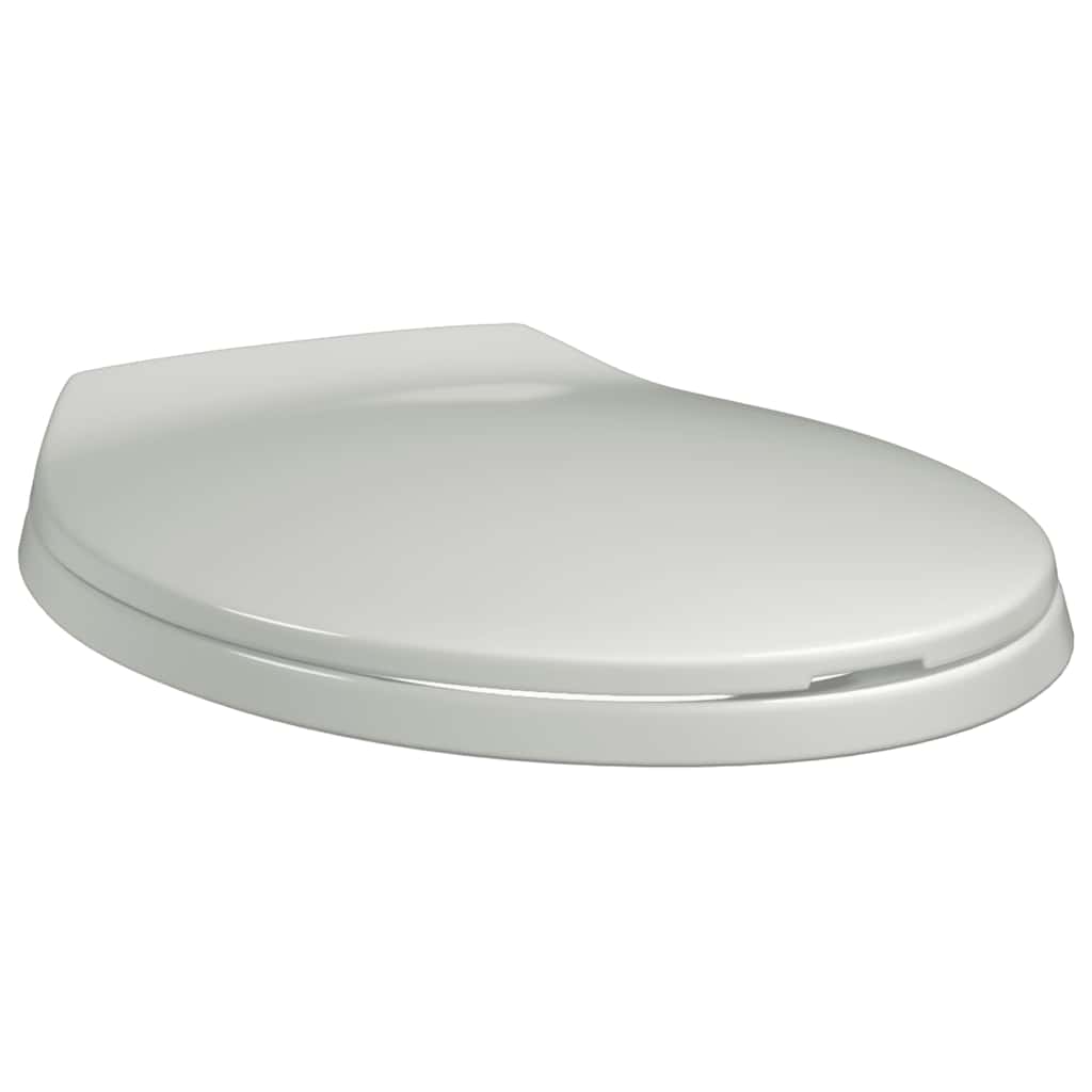 Soft-close Toilet Seat White Oval