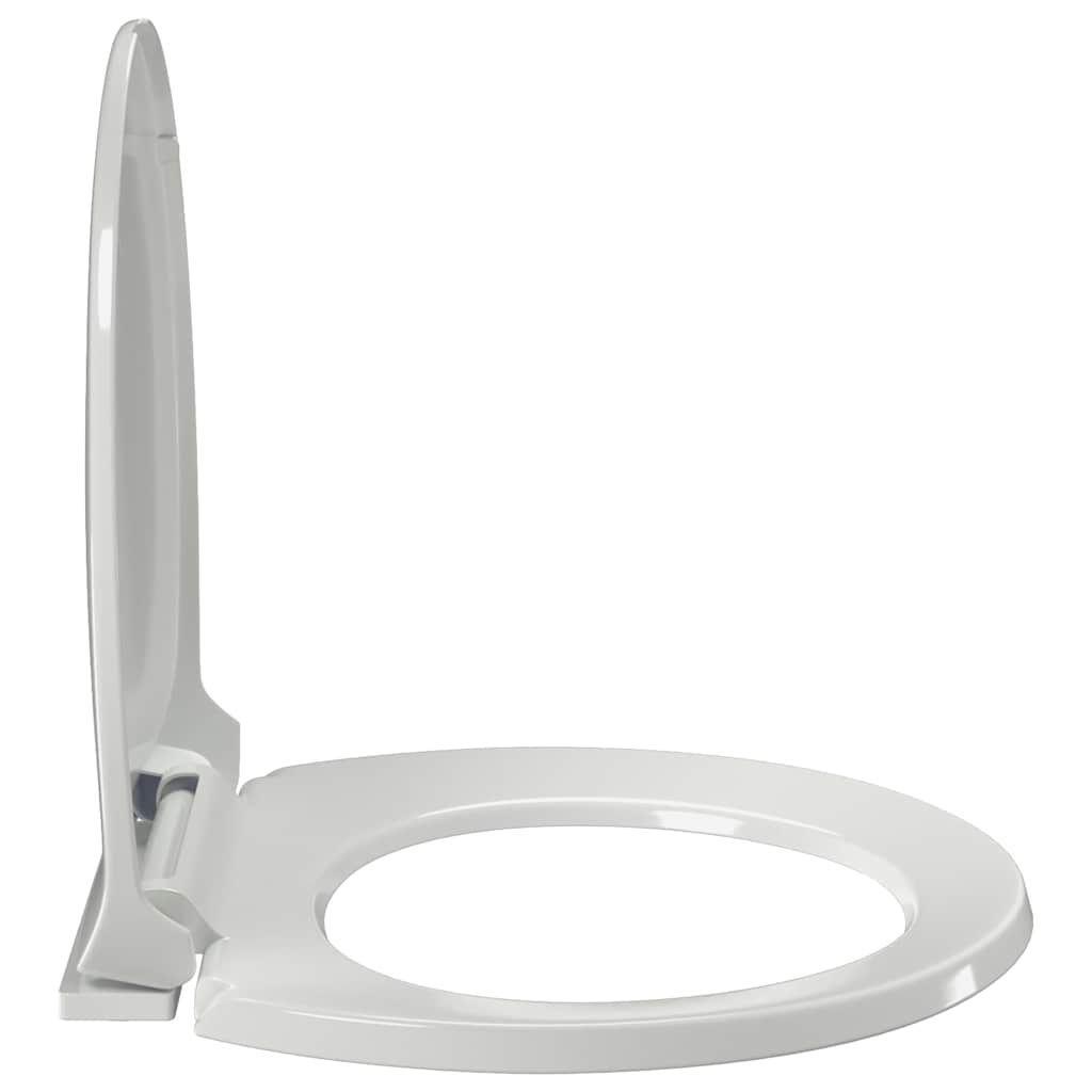 Soft-close Toilet Seat White Oval