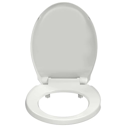 Soft-close Toilet Seat White Oval
