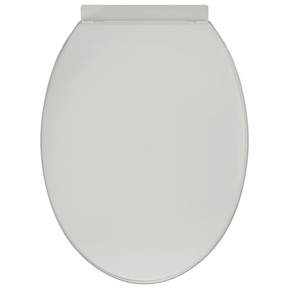 Soft-close Toilet Seat White Oval