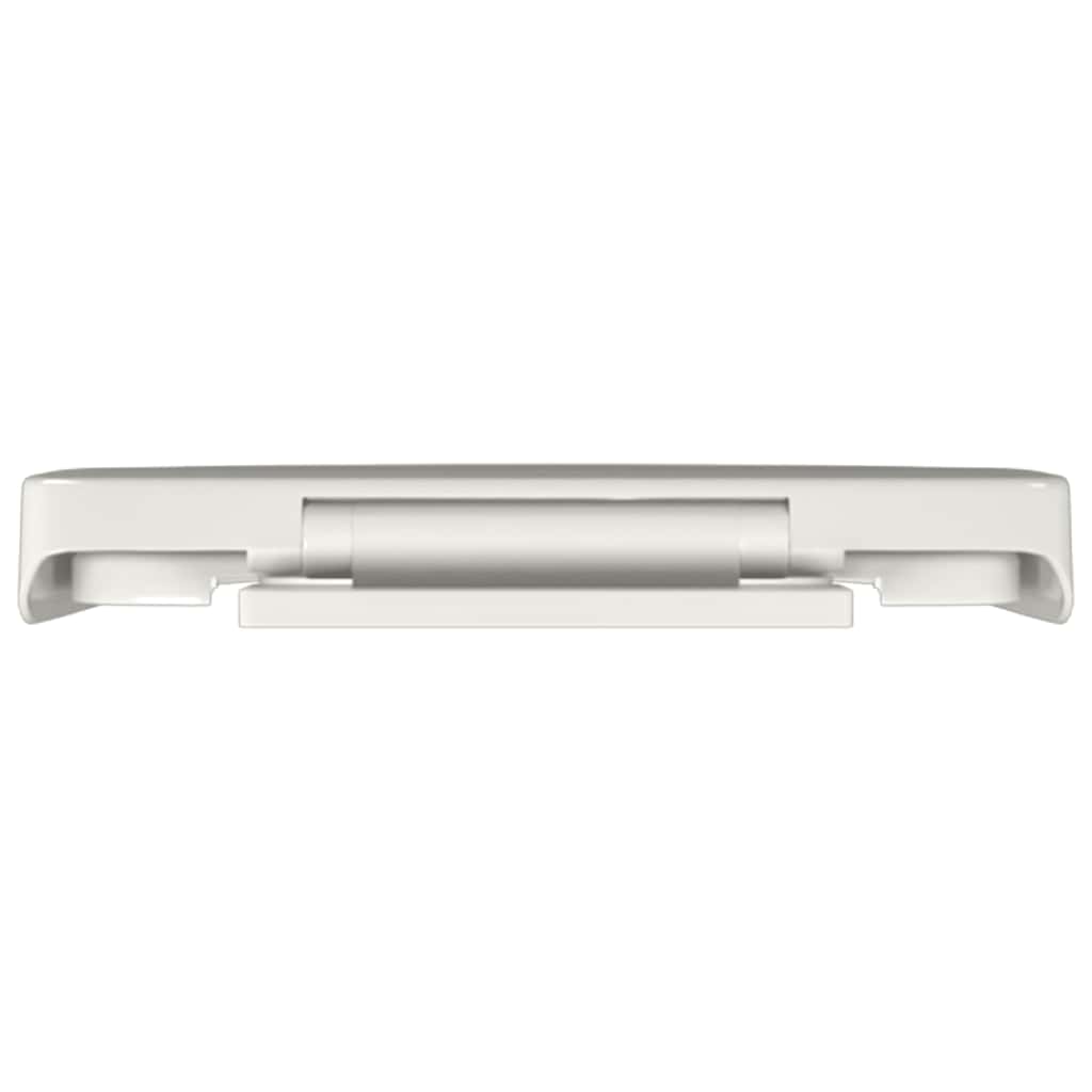 White Soft-close Toilet Seat Square