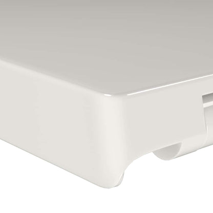 Soft-close Toilet Seat with Quick-release Design White Square