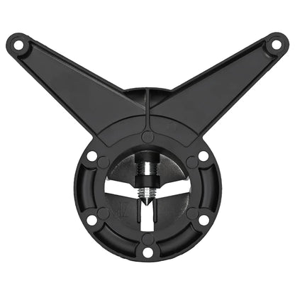 4 Height Adjustable Table Legs Black 710 mm