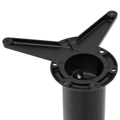 4 Height Adjustable Table Legs Black 1100 mm