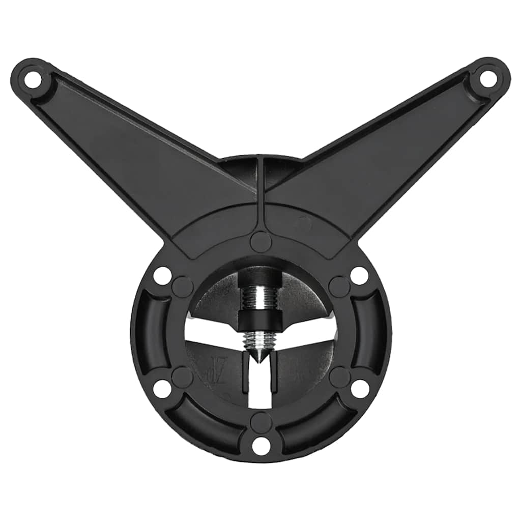 4 Height Adjustable Table Legs Black 1100 mm