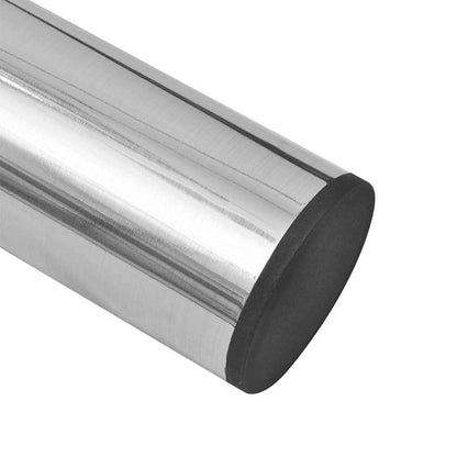 2 Telescopic Table Legs Stainless Steel 710 mm-1100 mm
