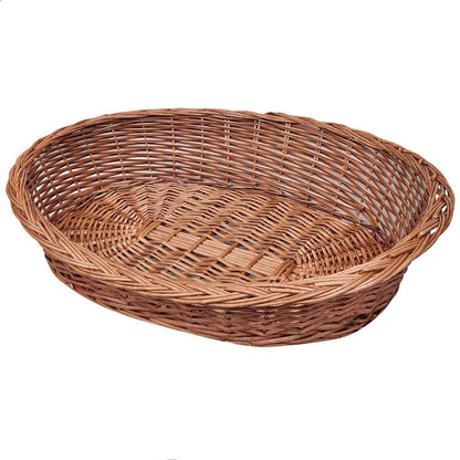 170340 Willow Dog Basket/Pet Bed Natural 90 cm