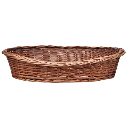 Dog Basket | Natural | Willow | Medium | Lightweight | Dog Basket | Oval