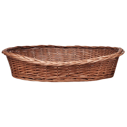 170340 Willow Dog Basket/Pet Bed Natural 90 cm