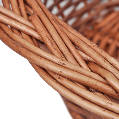 Dog Basket | Natural | Willow | 70 cm | Light Weight | Dog Basket | Oval