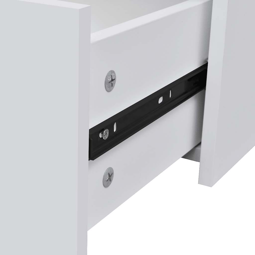 242545 vidaXL Sideboard with 4 Drawers 60x30,5x71 cm White
