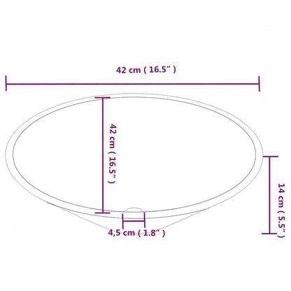 Art Basin 2 pcs Ceramic Round (not for individual sales / blocked all in blockcades)