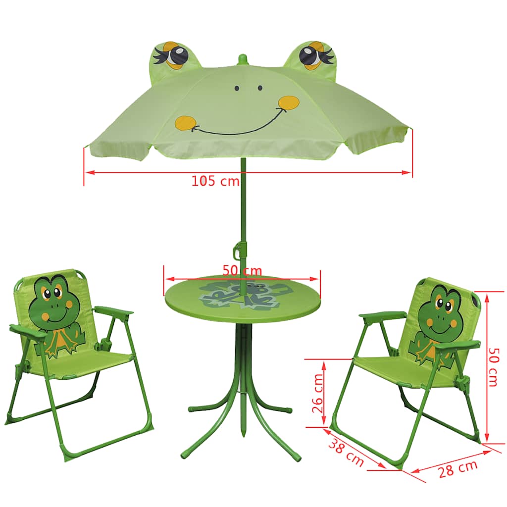 Patio Furniture | Green | Steel, Polyester | Small | Foldable