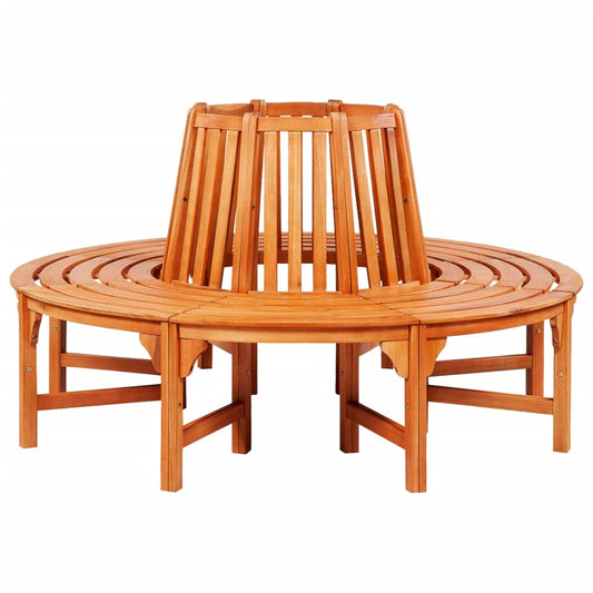 41777 vidaXL Tree Bench Ø 160 cm Wood