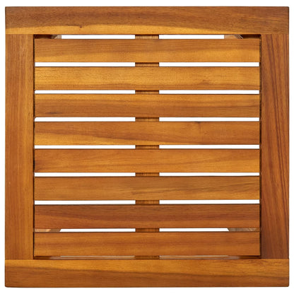 Sun Lounger | Light brown | Acacia wood | Large | Multi-Position Backrest