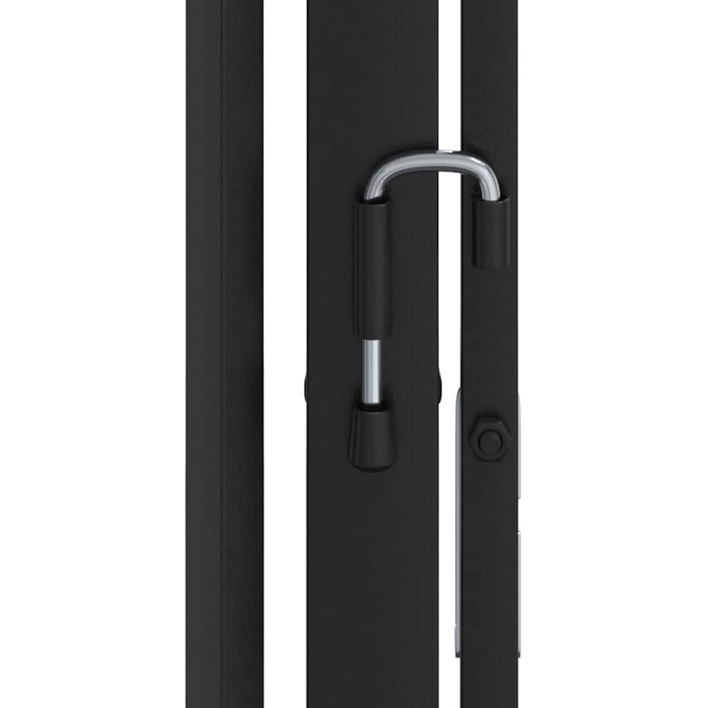 Pet Fireplace Fence Steel Black