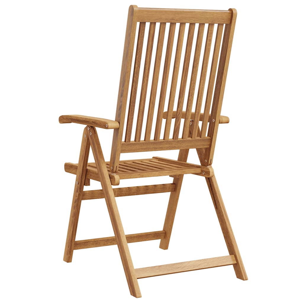 Dining Chair | Set of 2 | Natural Brown | Solid Acacia wood | Standard