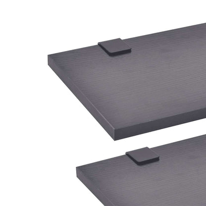 Nine Piece Bathroom Furniture and Basin Set Black