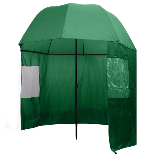 Fishing Umbrella | Dark Green | 170T polyester with PA coating | Large