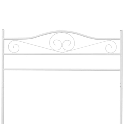 Clothing Rack White Steel
