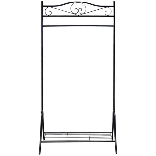 Clothing Rack Black Steel