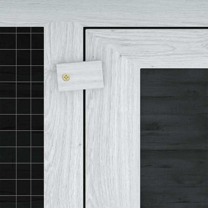 Animal Rabbit Cage Double Floor Wood