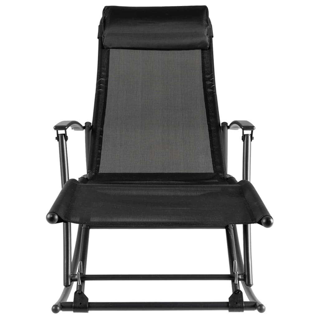 Garden Chair | Black | Steel | Standard | Foldable | Garden Chair