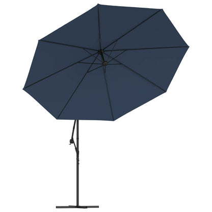 Cantilever Garden Parasol | Bold blue | Polyester | Large