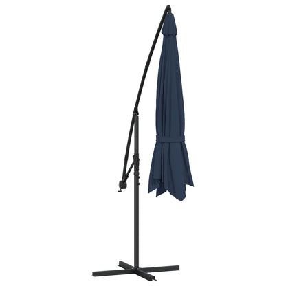 Cantilever Garden Parasol | Bold blue | Polyester | Large