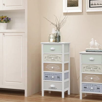 Storage Cabinet | Multicoloured with vintage prints