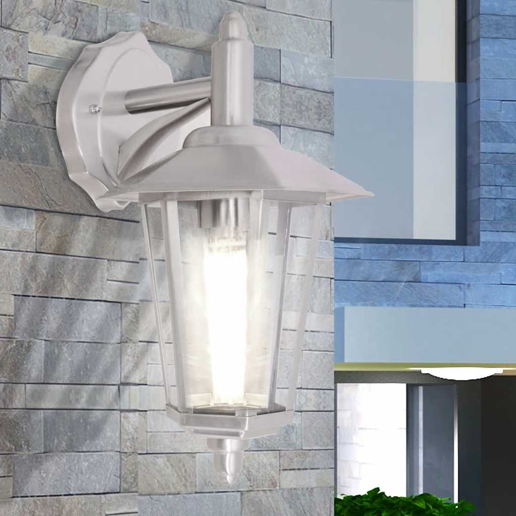 Outdoor Downlight Wall Lantern Stainless Steel