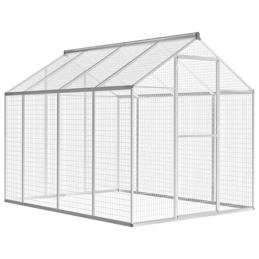 Animal House | Silver | Aluminium | Large | Durable | Aviary