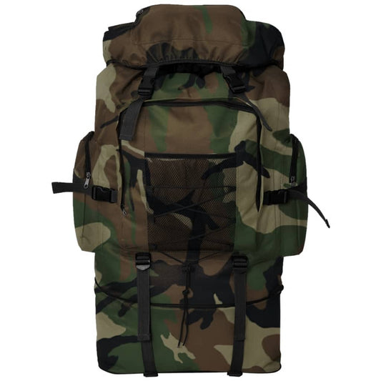 Army-Style Backpack XXL 100 L Camouflage