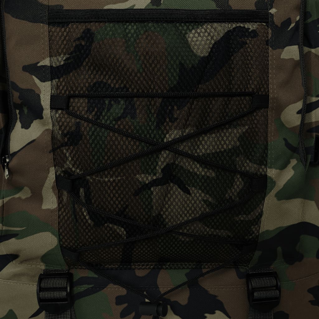 Army-Style Backpack XXL 100 L Camouflage