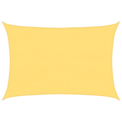 Sunshade Sail HDPE Rectangular 4x6 m Beige