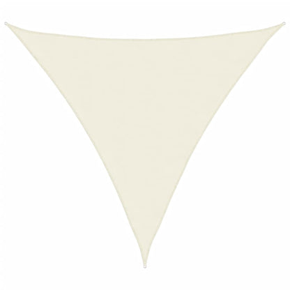 Sunshade Sail Oxford Fabric Triangular 3.6x3.6x3.6 m Cream