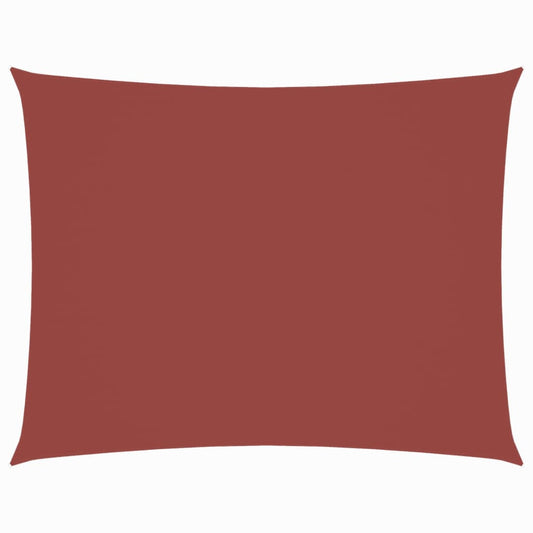 Sunshade Sail Oxford Fabric Rectangular 2x4 m Terracotta