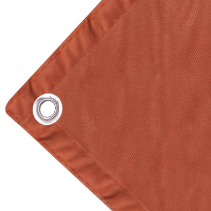Balcony Screen Oxford Fabric 90x600 cm Terracotta