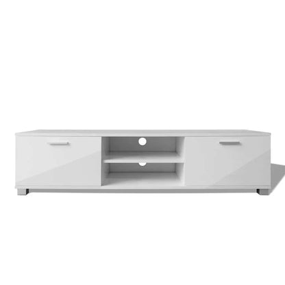 TV Stand | High-gloss white | Engineered wood, MDF | Medium | TV Cabinet
