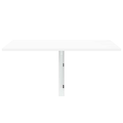 Folding Wall Table White 100x60 cm