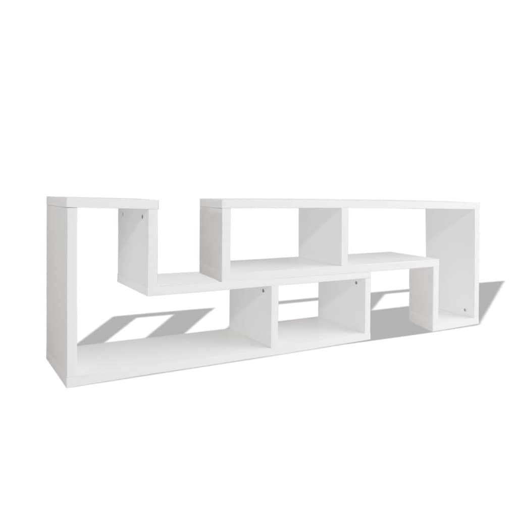 243066 vidaXL TV Cabinet Double L-Shaped White
