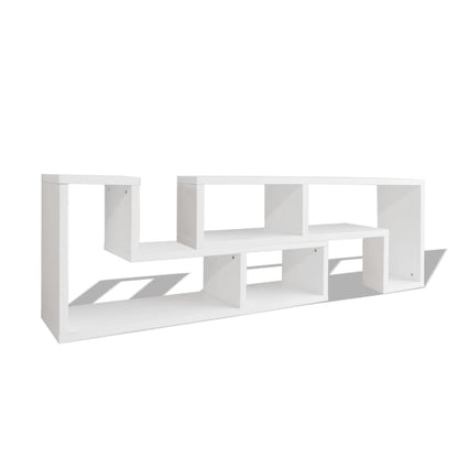 243066 vidaXL TV Cabinet Double L-Shaped White