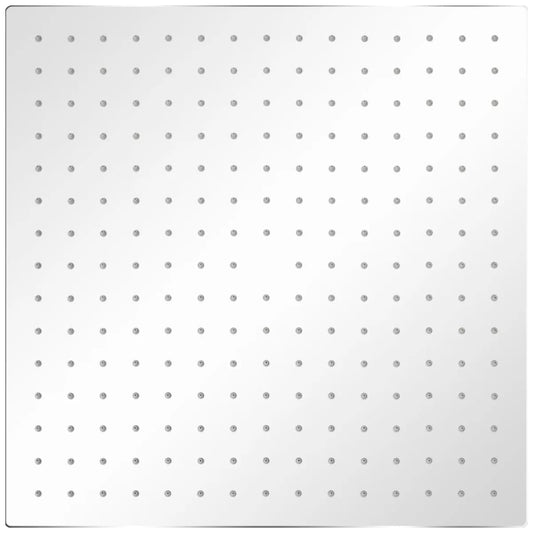 Rain Shower Head Stainless Steel 40x40 cm Square