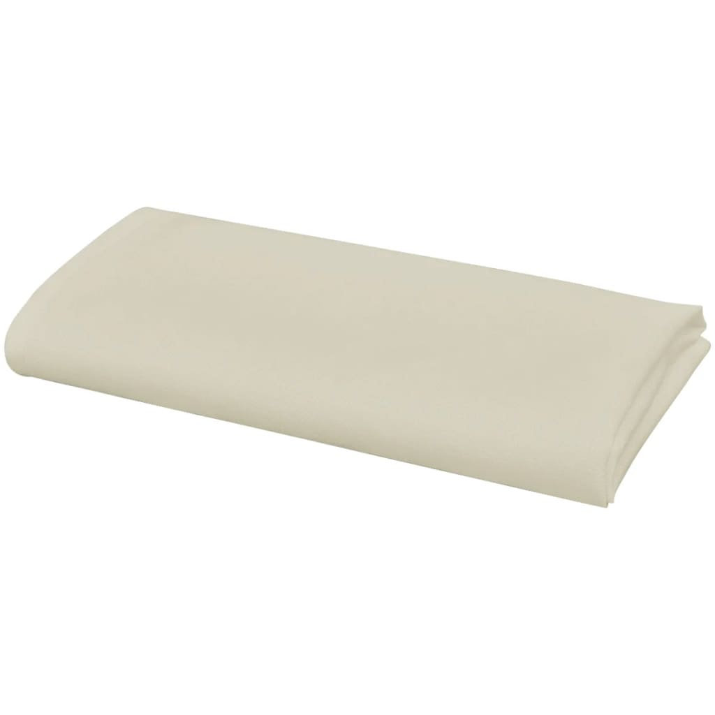 Dinner Napkins 25 pcs Cream 50x50 cm