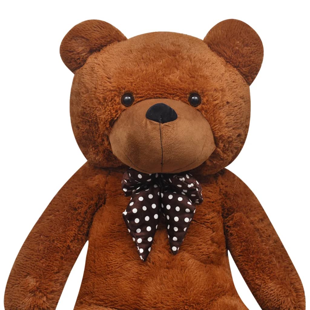 Teddy Bear Cuddly Toy Plush Brown 242 cm