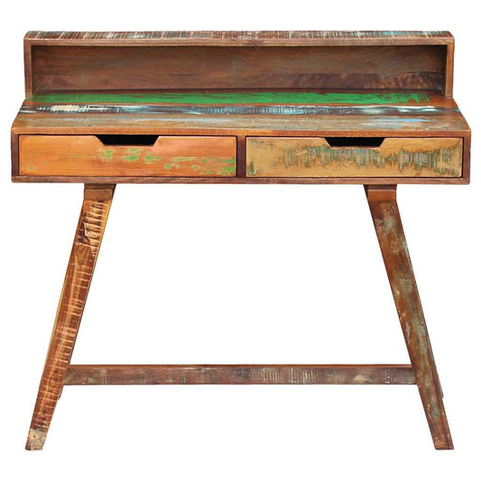 243270 vidaXL Desk Solid Reclaimed Wood