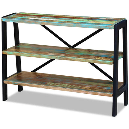 243274 vidaXL Sideboard 3 Shelves Solid Reclaimed Wood