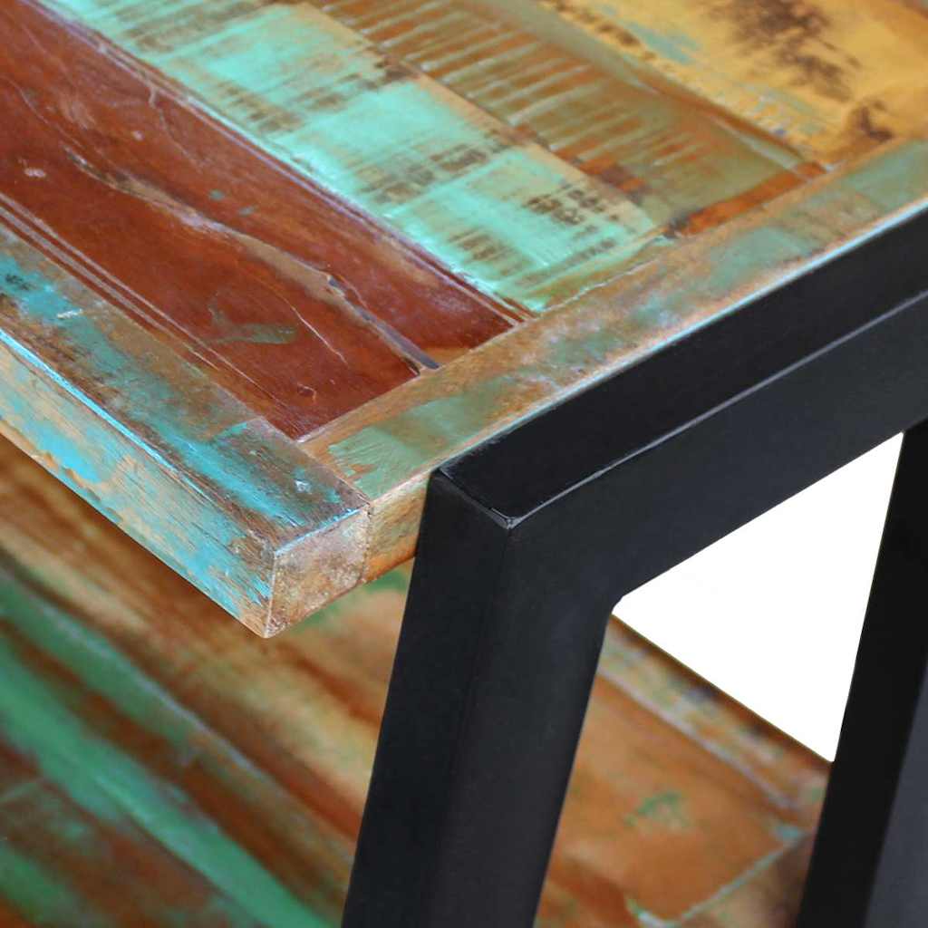 243274 vidaXL Sideboard 3 Shelves Solid Reclaimed Wood