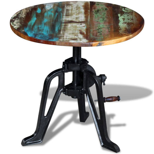 Side Table | Various shades of brown and black | Solid reclaimed wood
